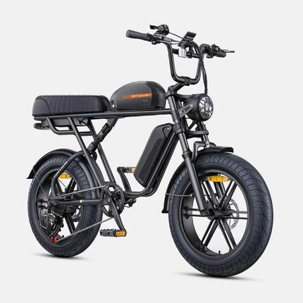 M1 Elektrofahrrad mit Doppelakku 48V‑28,6Ah, 20"‑Reifen