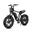 M20 este o bicicletă electrică pentru adulți，cu o singură baterie de 48V13Ah，20“