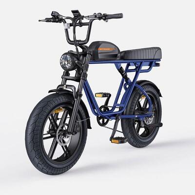 M1 elektrische fiets met enkele batterij 48v 15,6ah, 20" band