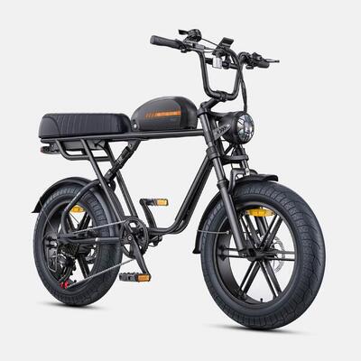 M1 elektrische fiets met enkele batterij 48v 15,6ah, 20" band
