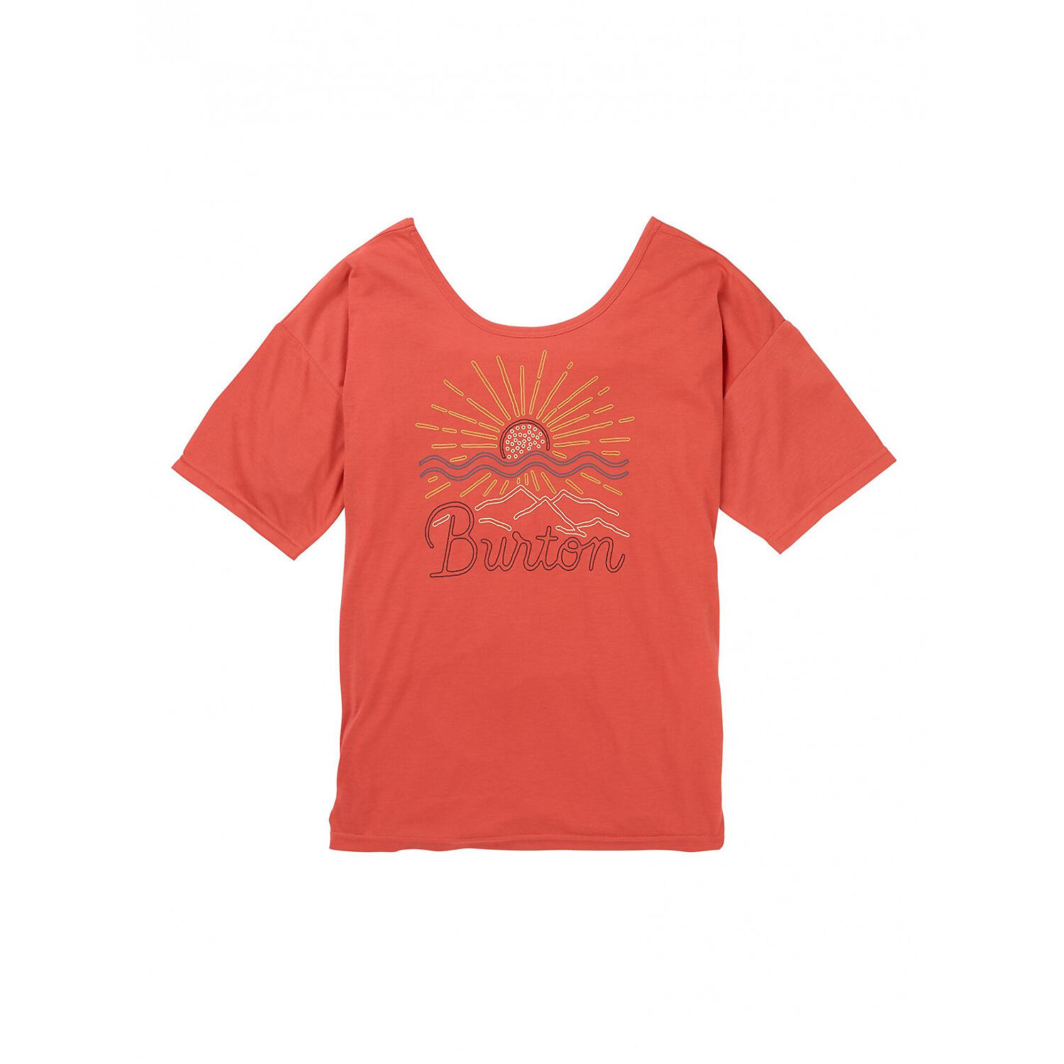Kinder, Damen T-Shirt W WB Luxemore Scoop Tee 2/2