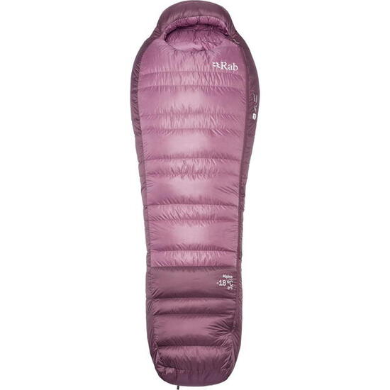 Daunenschlafsack Damen Alpine -18C/0F iris-dark iris