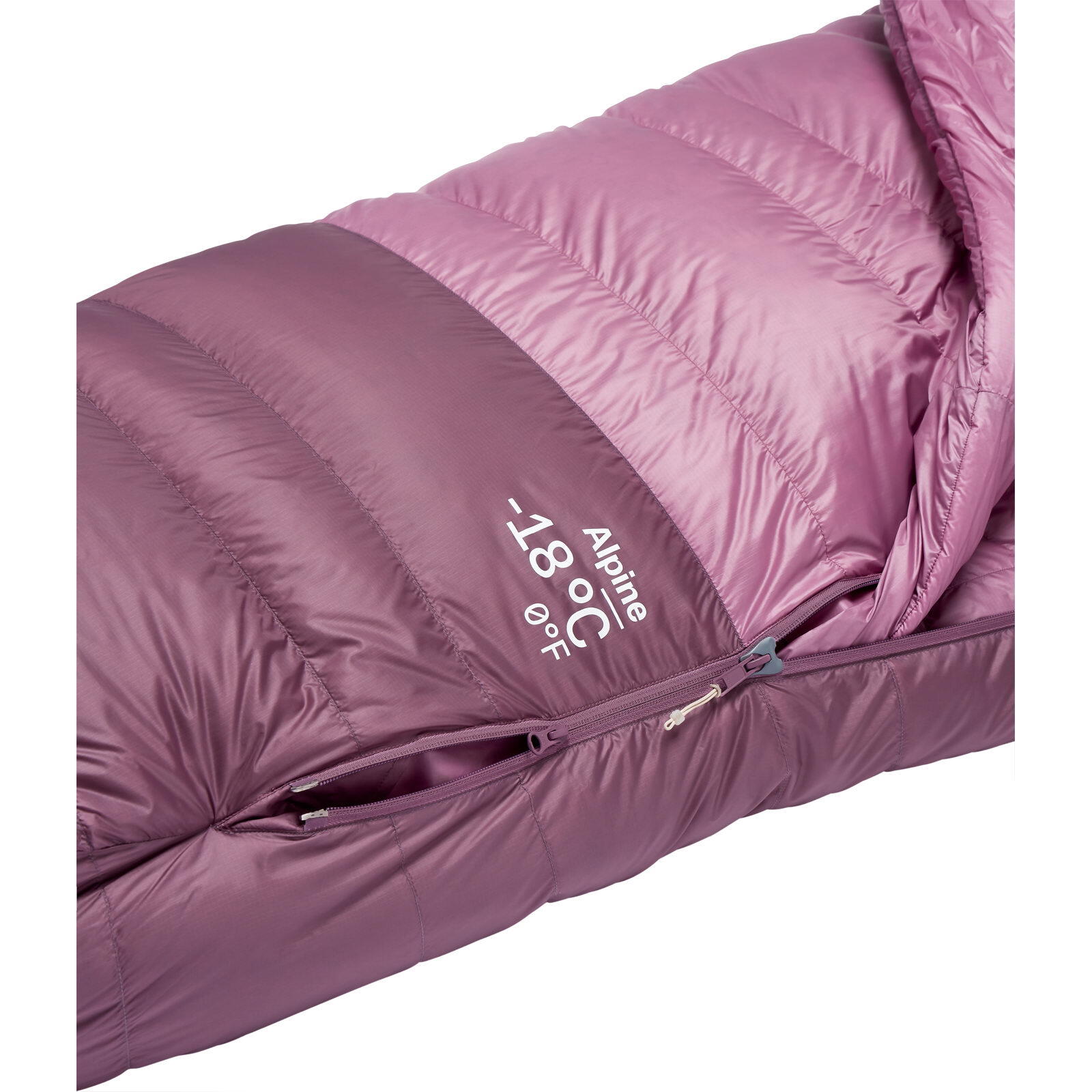 Daunenschlafsack Damen Alpine -18C/0F iris-dark iris 7/7