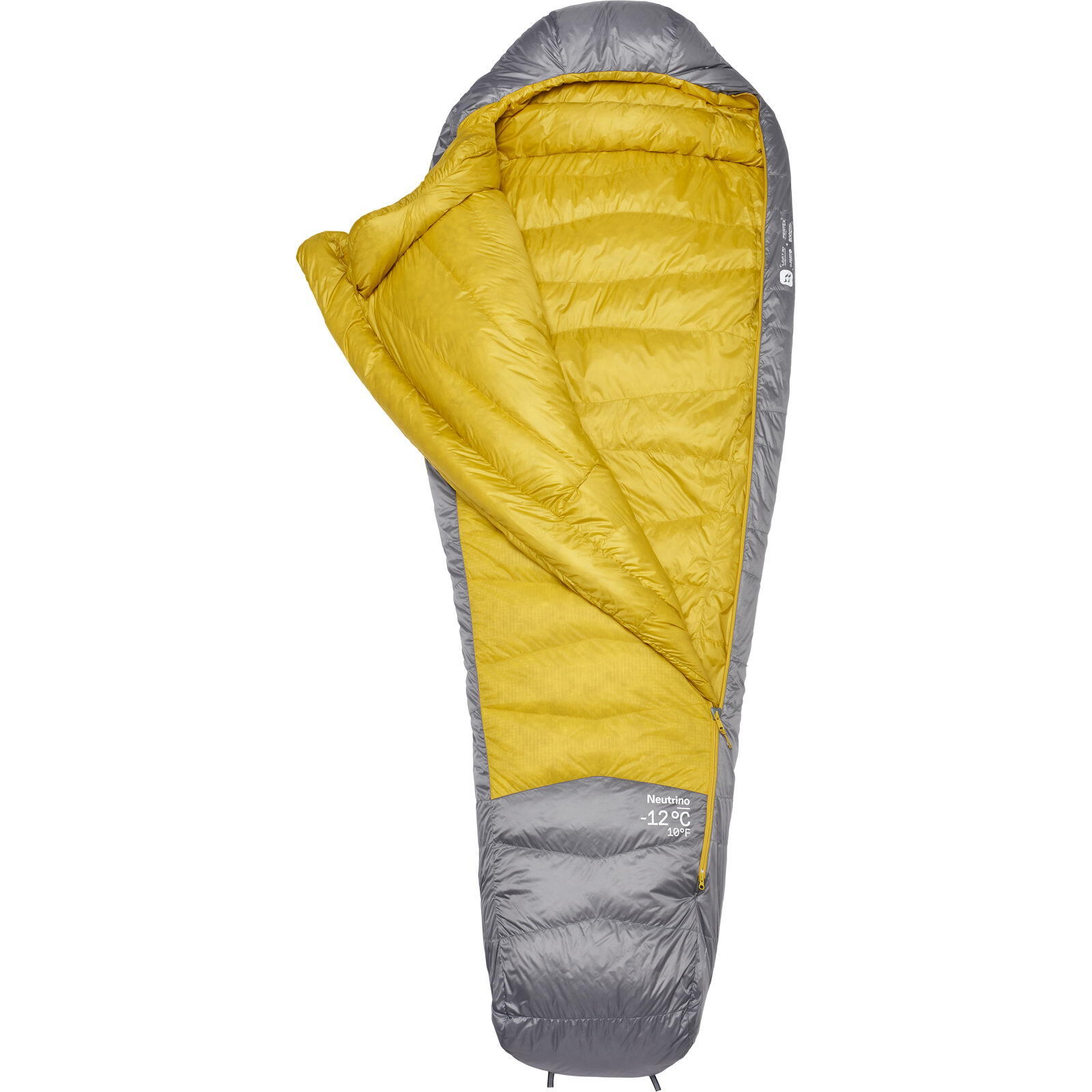 Daunenschlafsack Damen Neutrino -12C/10F zinc-dark pollen 2/7