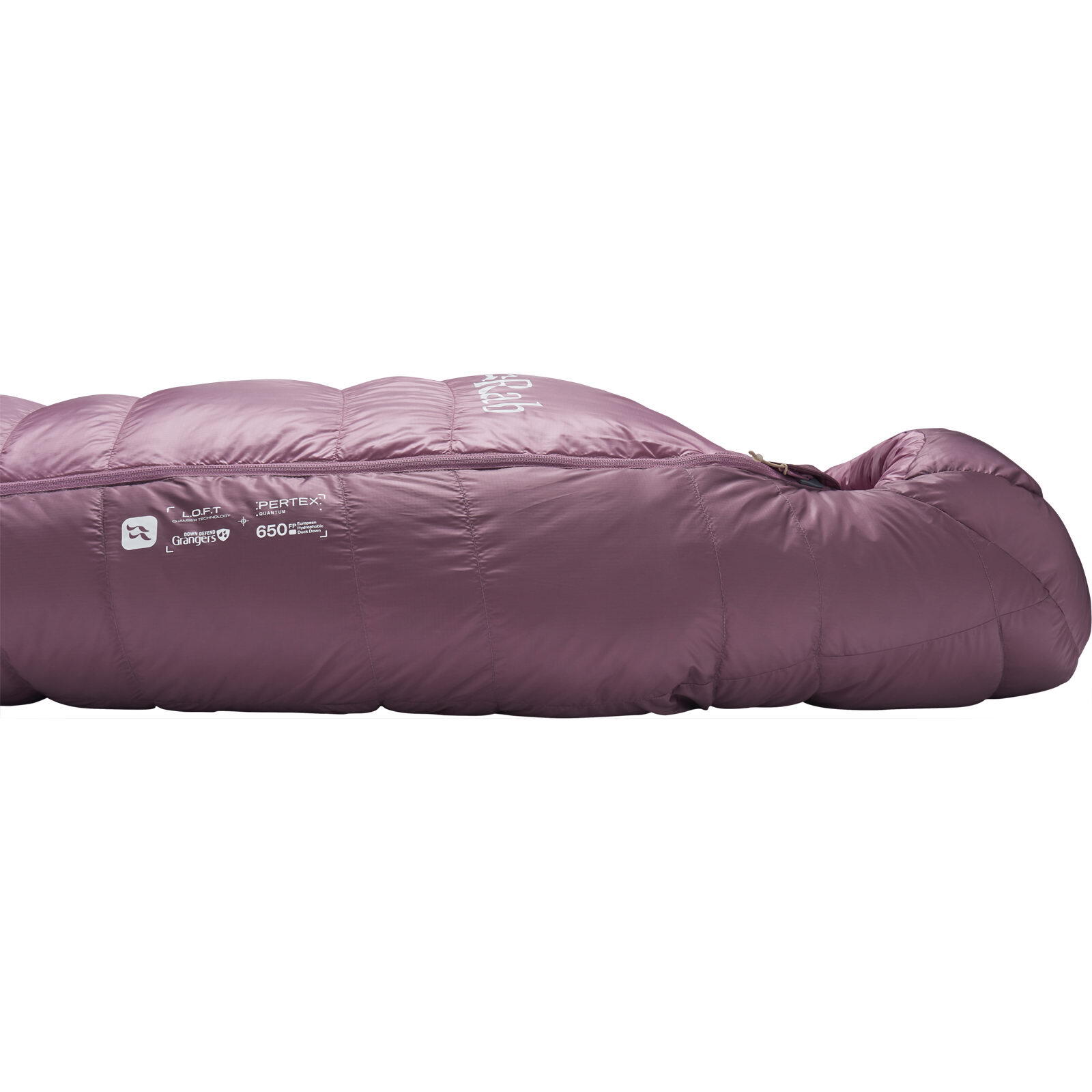 Daunenschlafsack Damen Alpine -18C/0F iris-dark iris 5/7