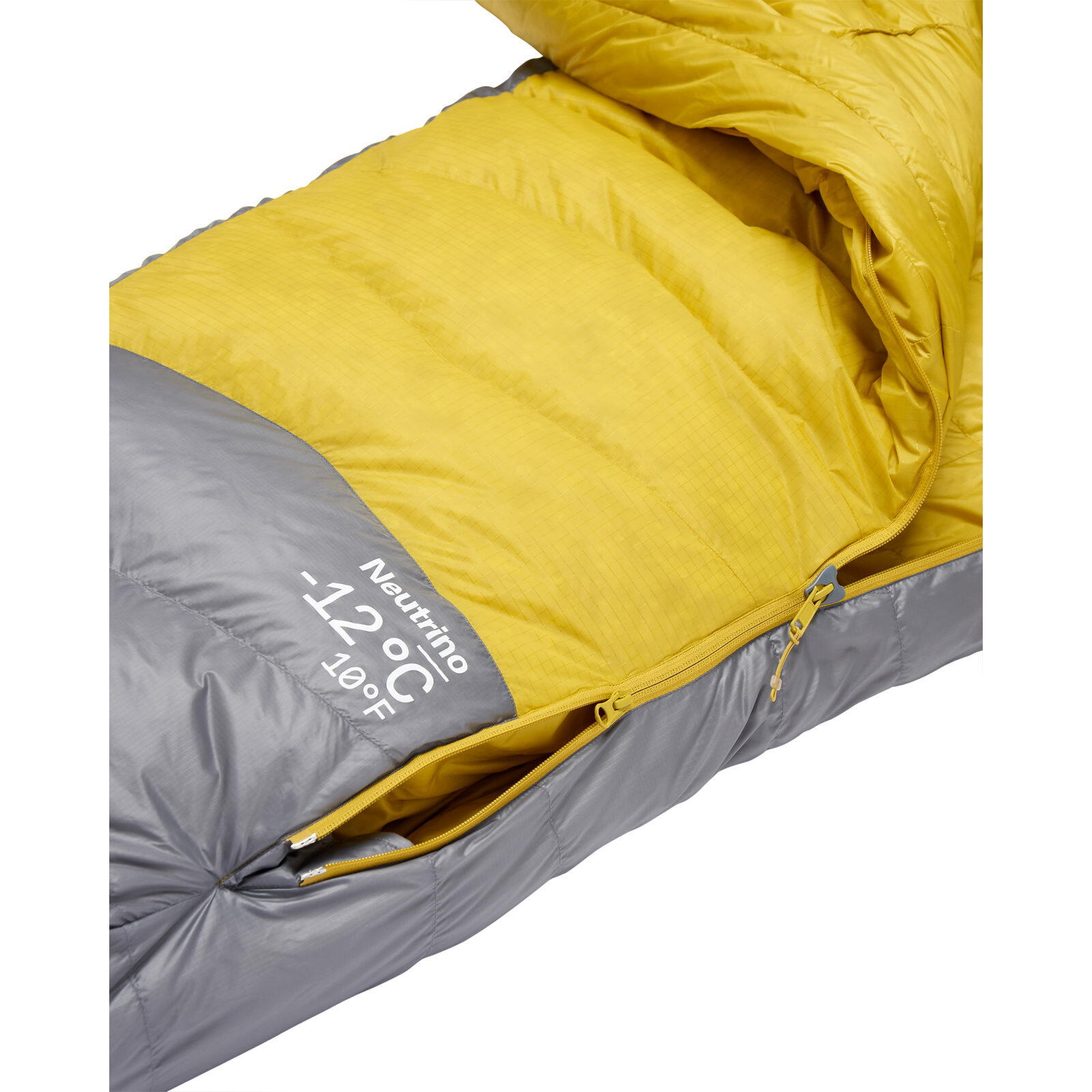 Daunenschlafsack Damen Neutrino -12C/10F zinc-dark pollen 6/7