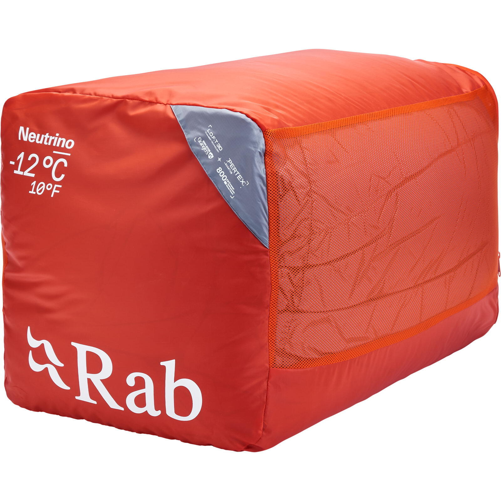 Daunenschlafsack Damen Neutrino -12C/10F zinc-dark pollen 7/7