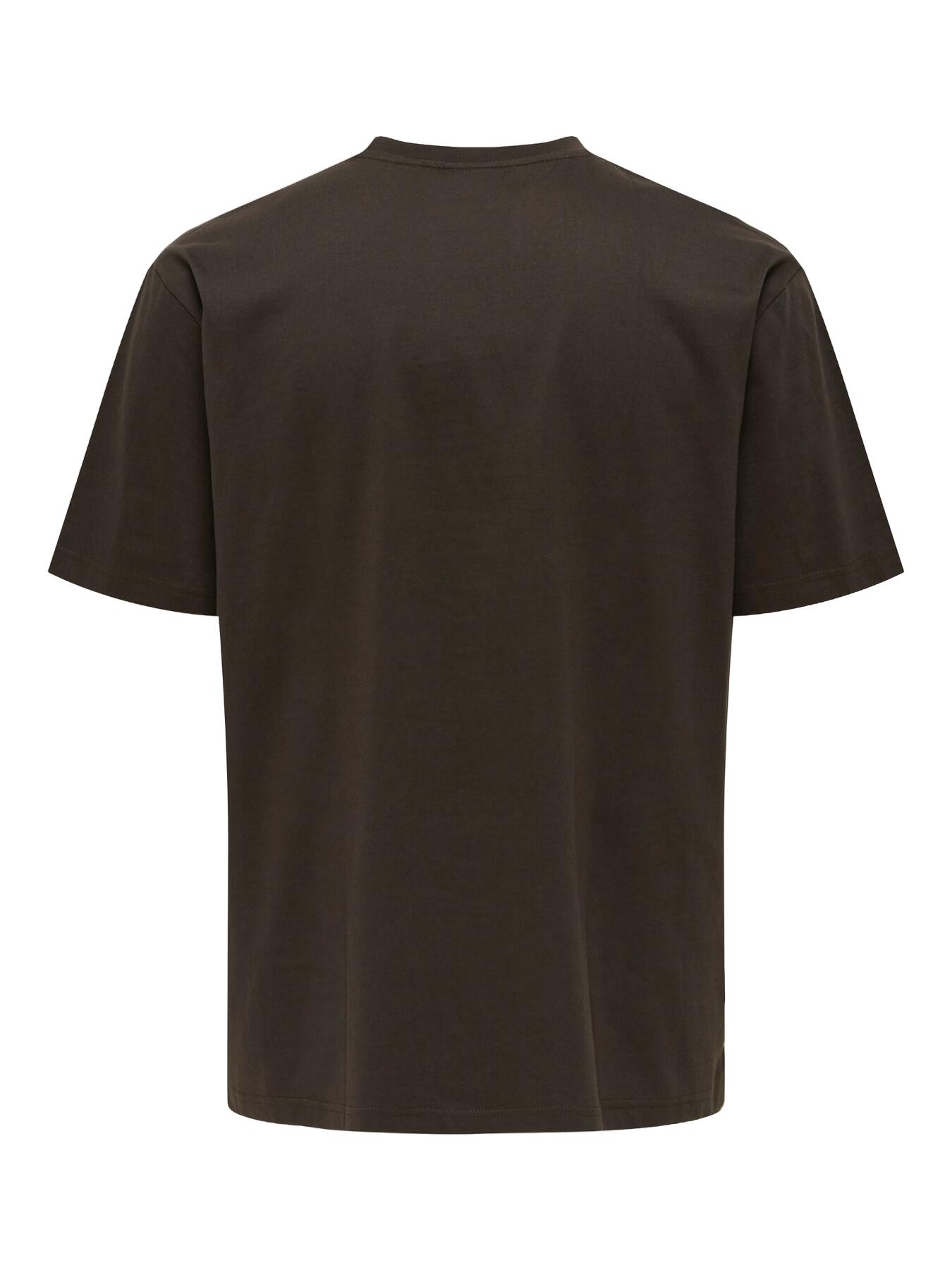 Fred T-Shirt Heren Korte mouw Mulch 2/5