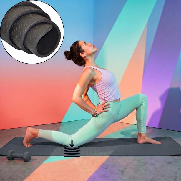 Mata fitness Xqmax NBR antypoślizgowa 2/6