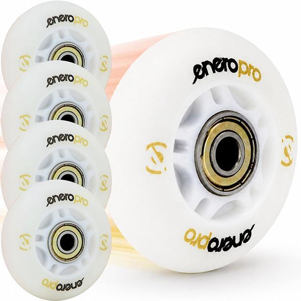 4 koła Led do rolek Enero Pro 82A 64mm 1/4
