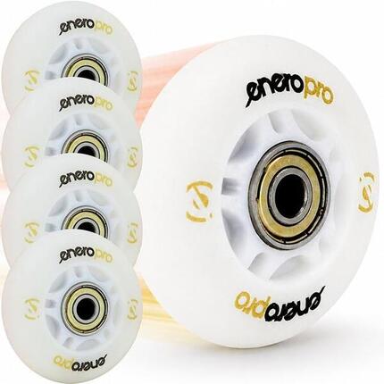 4 koła Led do rolek Enero Pro 82A 64mm