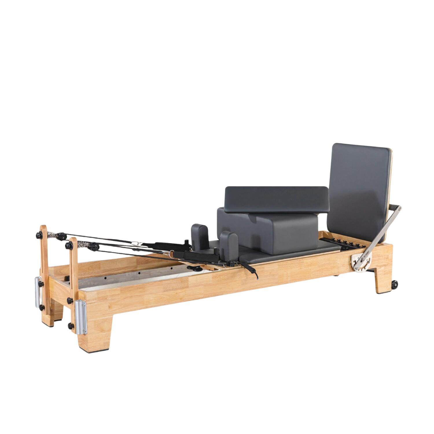 Pilates Reformer Rubberwood Machine - Homefittools