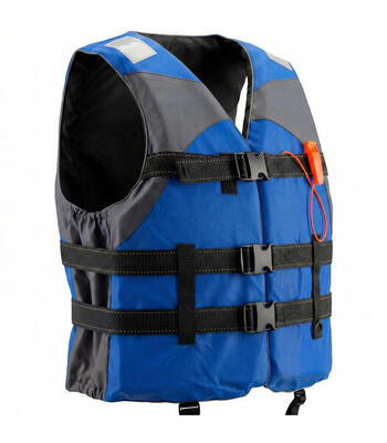 Zwemvest reddingsvest 75n kajak sup watersport maat m (50-70 kg) fluo groen