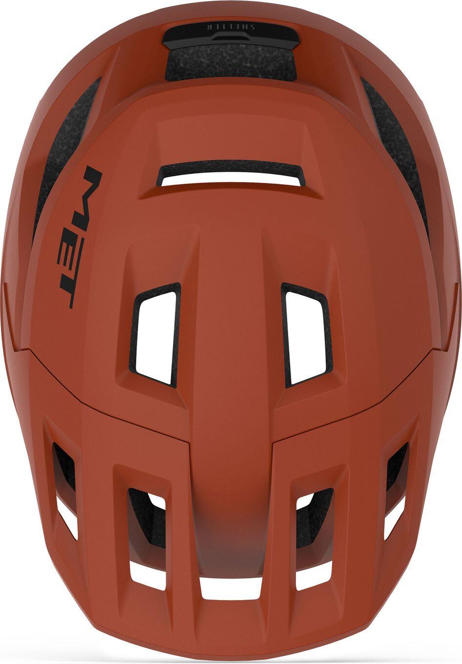 Met Shelter MTB Casco Marrone 4/4