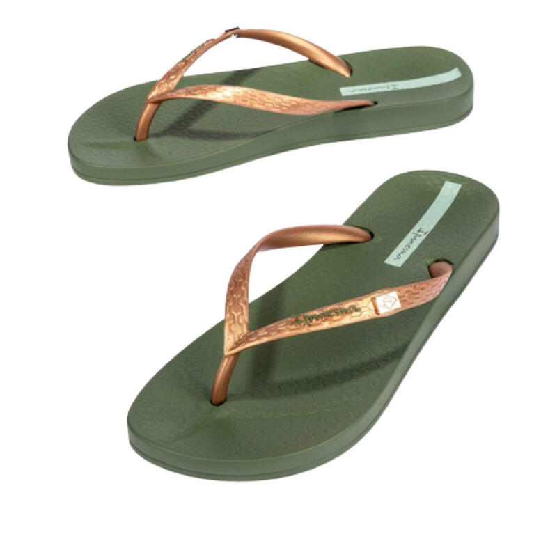 Șlapi de damă Ipanema Anat Brasilidade khaki