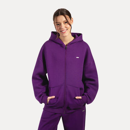 Damen Zip Hoodie Lyanna Rot