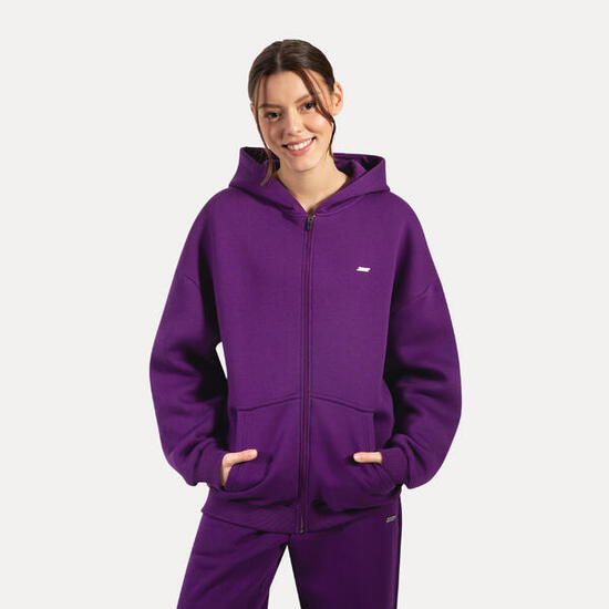 Damen Zip Hoodie Lyanna Rot