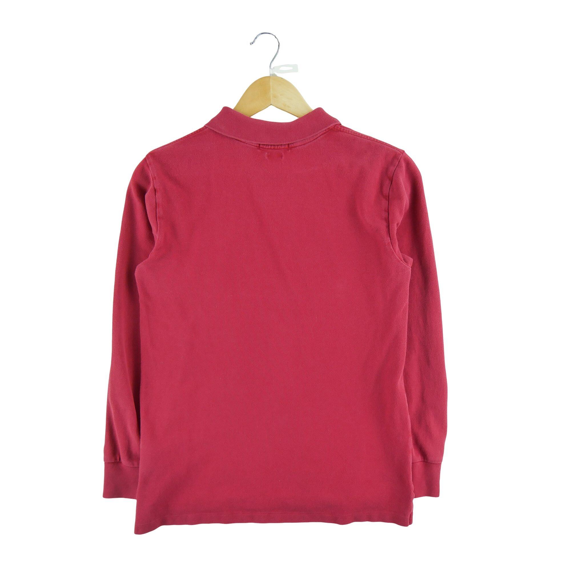 Polo manches longues Homme  Rouge 2/5