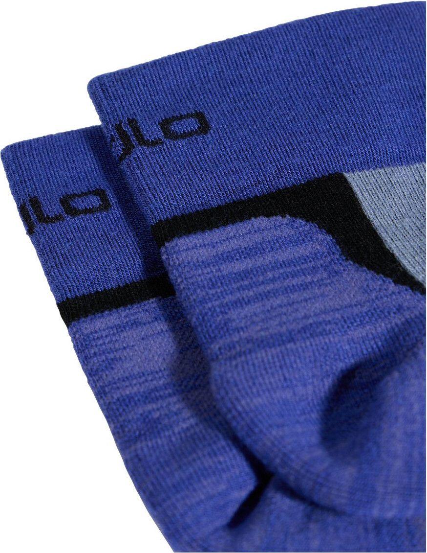 Chaussettes Odlo Performance Wool Bleu 3/3