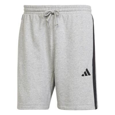 Pantaloncino uomo adidas essential 3-stripes - grigio