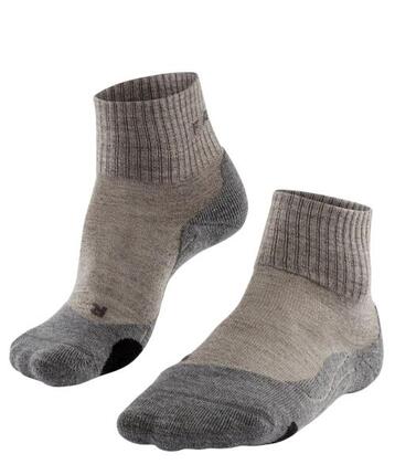 Tk2 Wool Short Wandelsok Dames wollen sokken kitt mouline