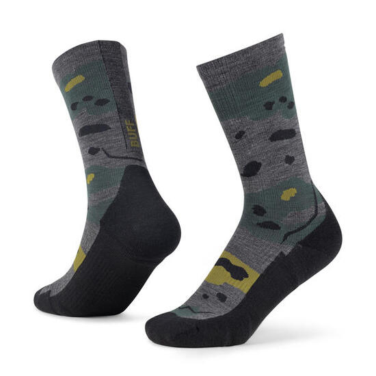 Chaussettes Buff Mid LW Merino Gris
