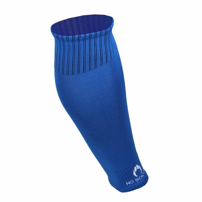 Medias tubulares sin pie de fútbol adulto azul 3/3