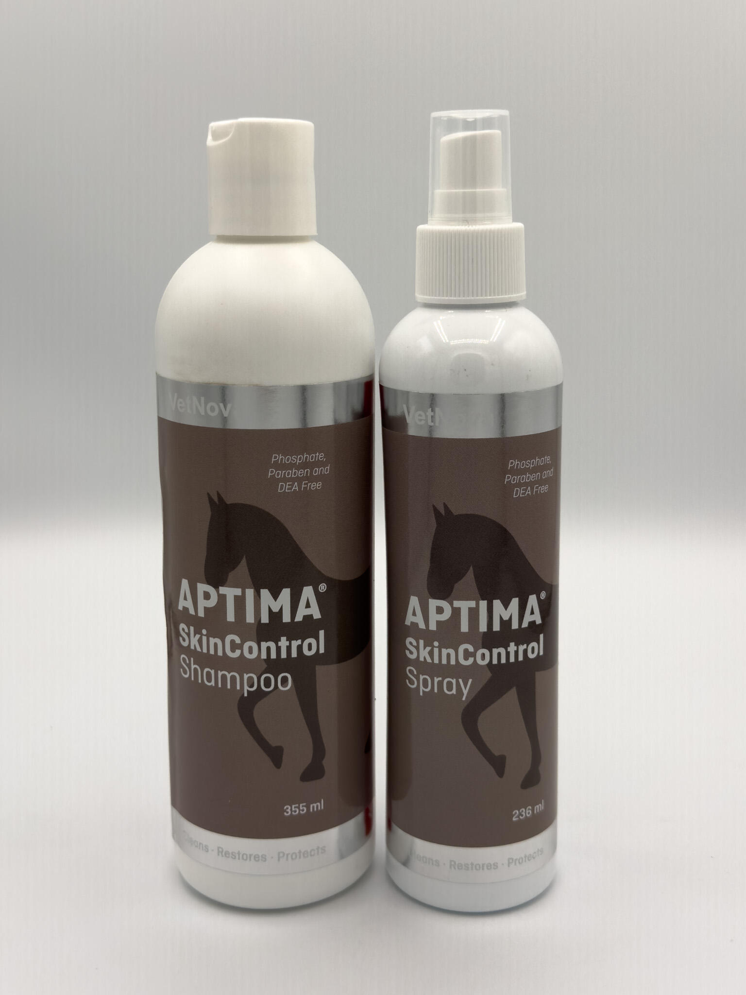 Spray et shampooing dermatologiques pour cheval à action asséchante 6/6