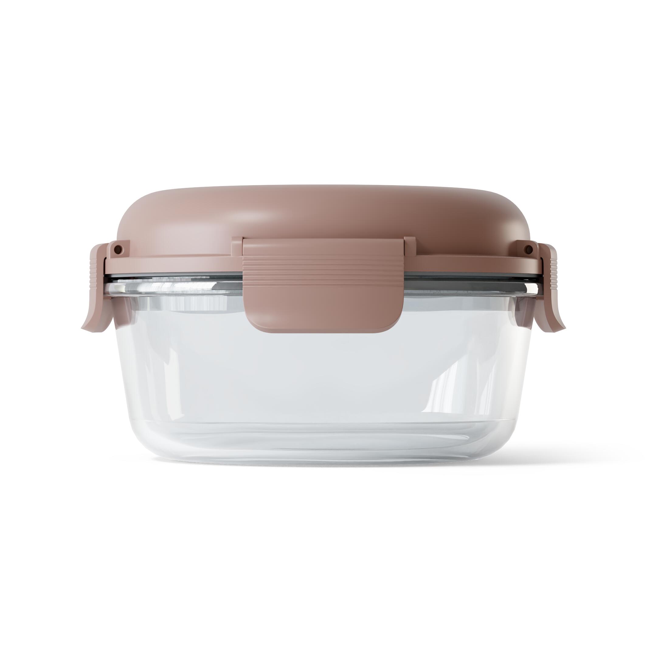 Bol à salade verre 950ml|Adulte|Bureau, Pique-nique|Plateau compartimenté|Sunny 4/6