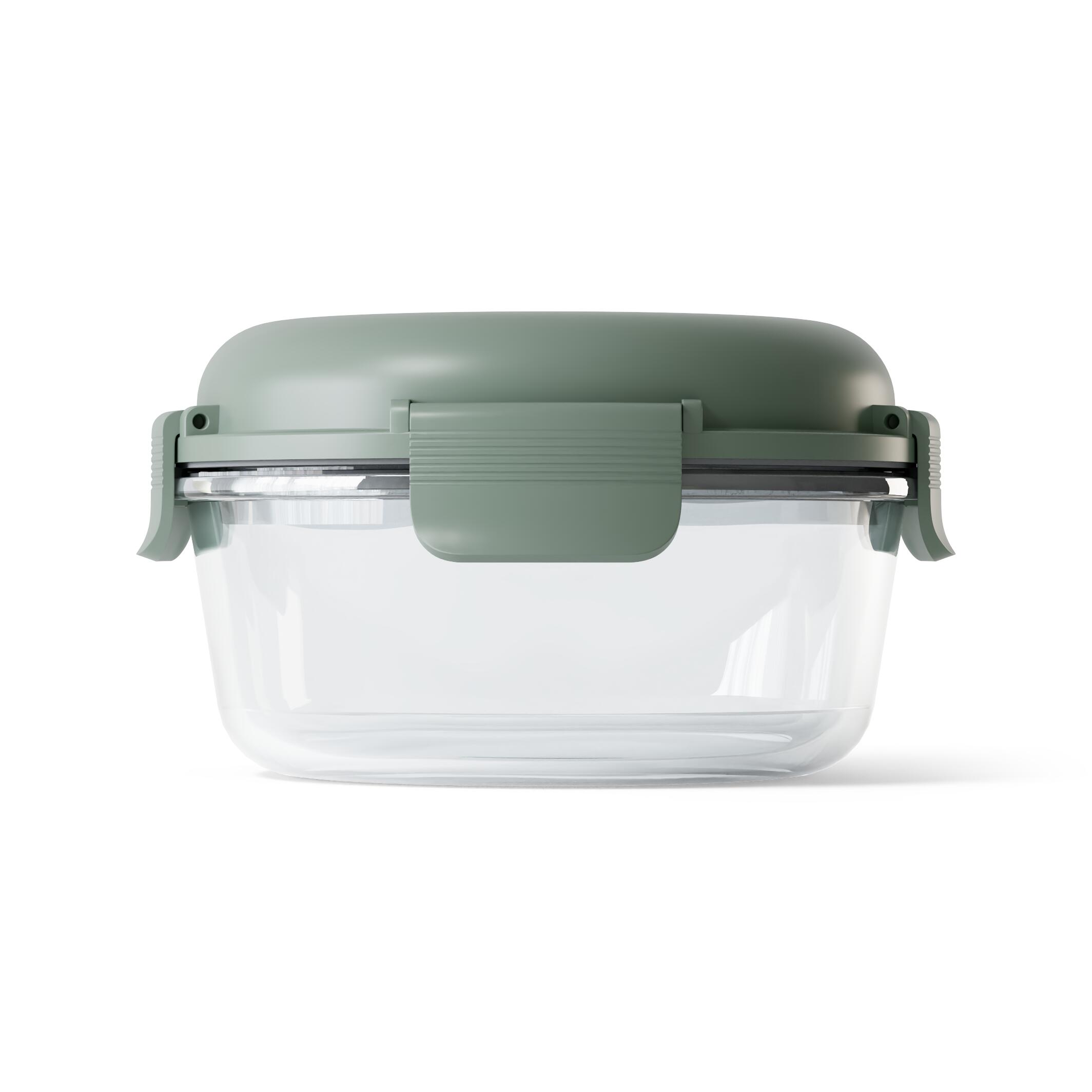Bol à salade verre 950ml|Adulte|Bureau, Pique-nique|Plateau compartimenté|Sunny 4/6