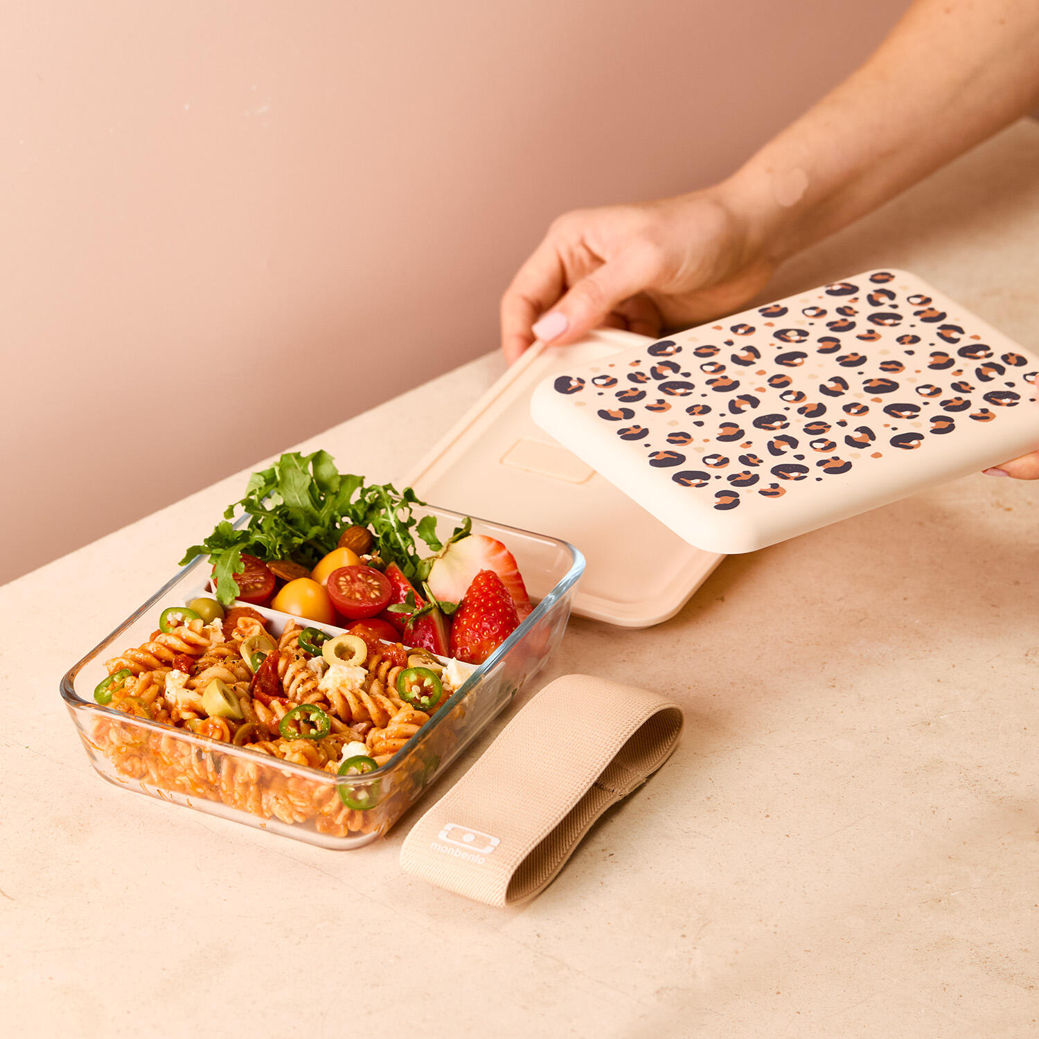 Boite repas verre 600ml|Adulte|Bureau, batchcooking|Made in France|Pure 4/4