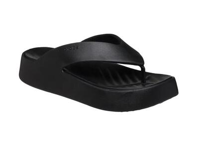 Sandały CROCS GETAWAY PLATFORM FLIP Czarny
