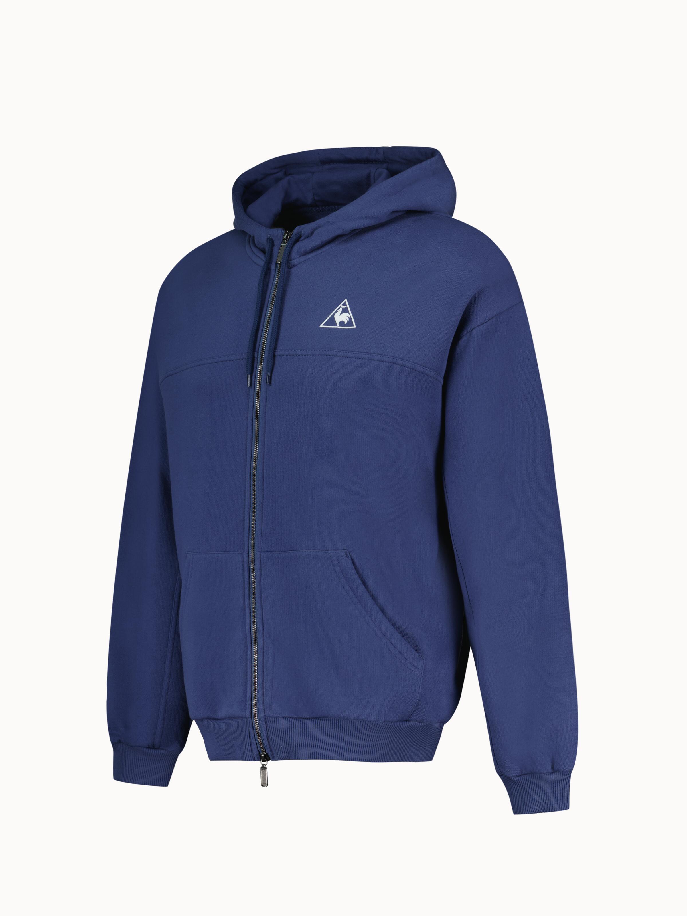 Veste zippée à capuche relax en molleton gratté Contemporain 7/7