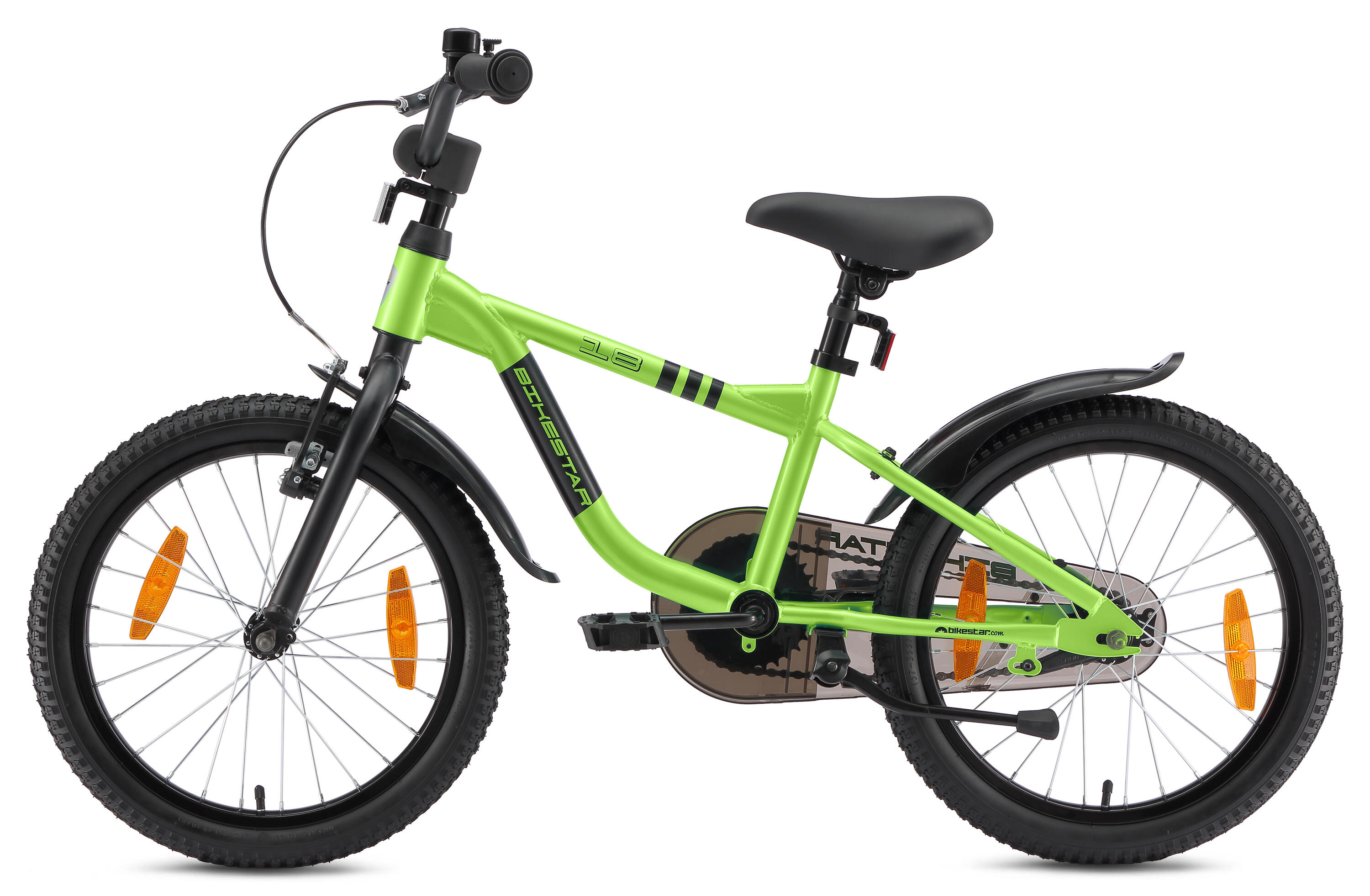Vélo enfant 18 pouces à partir de 5 - 7 ans, VTC Sport 3/7