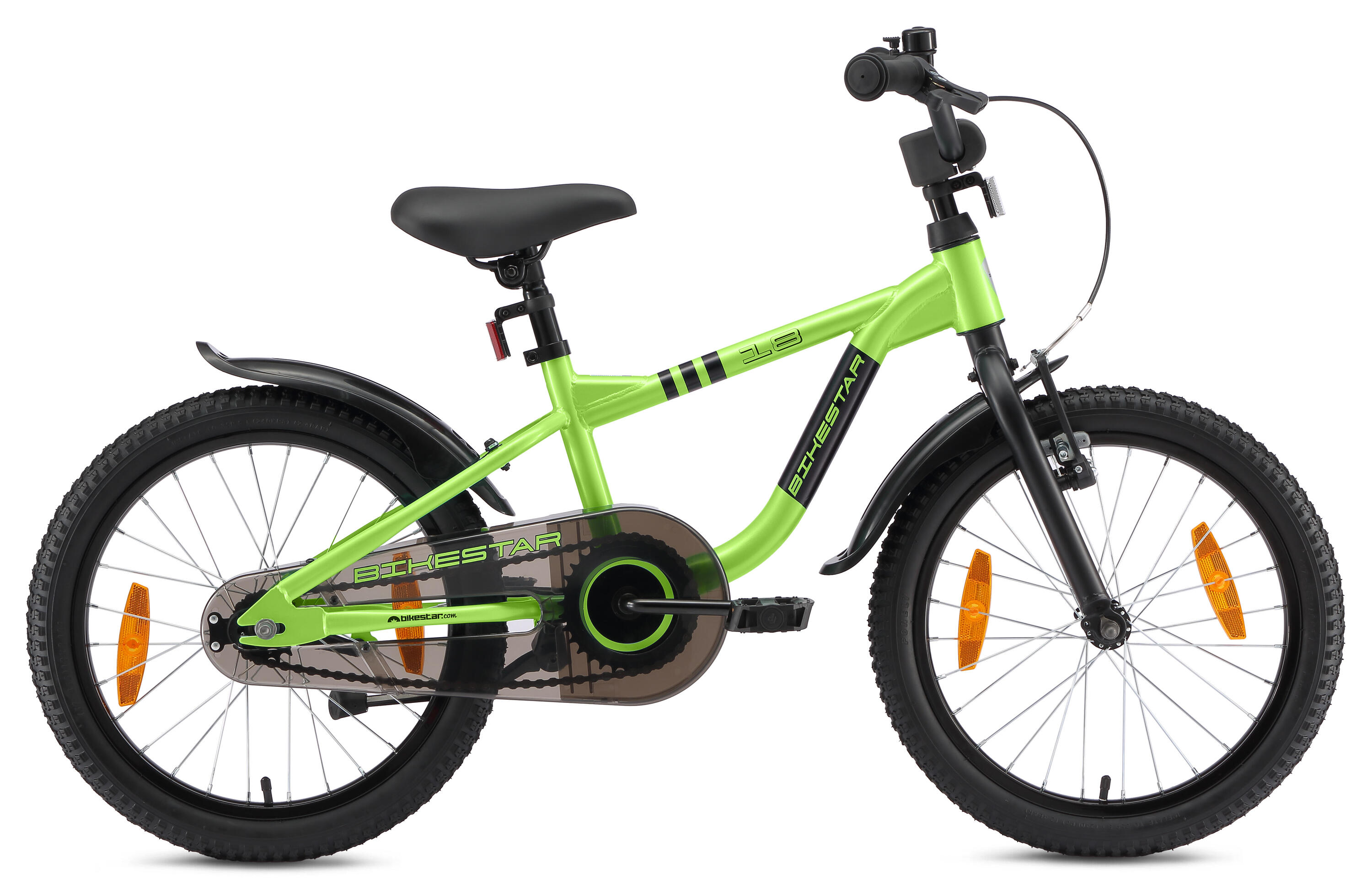 Vélo enfant 18 pouces à partir de 5 - 7 ans, VTC Sport 2/7