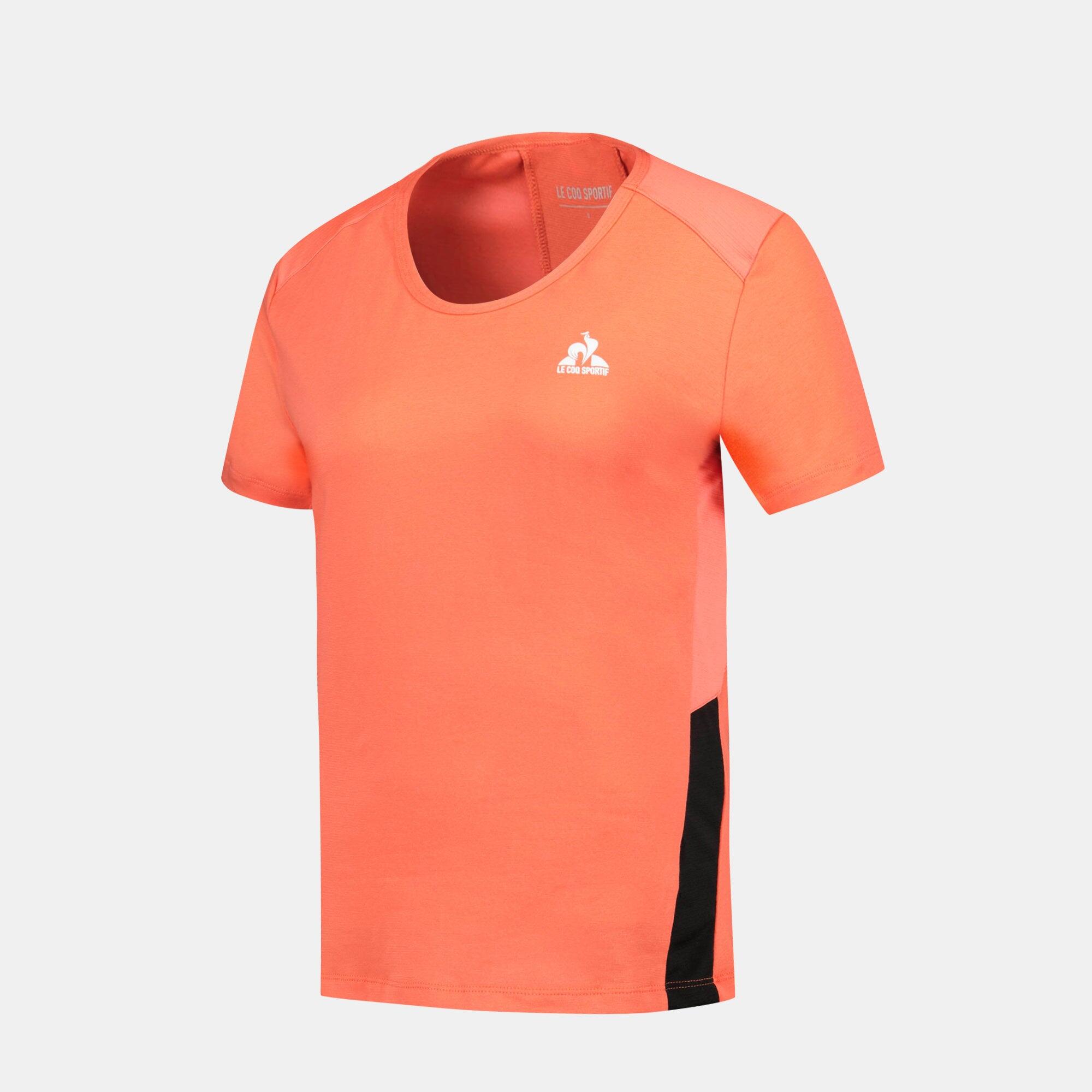 T-Shirt de Training Orange Femme Le Coq Sportif N°1 Training 6/7