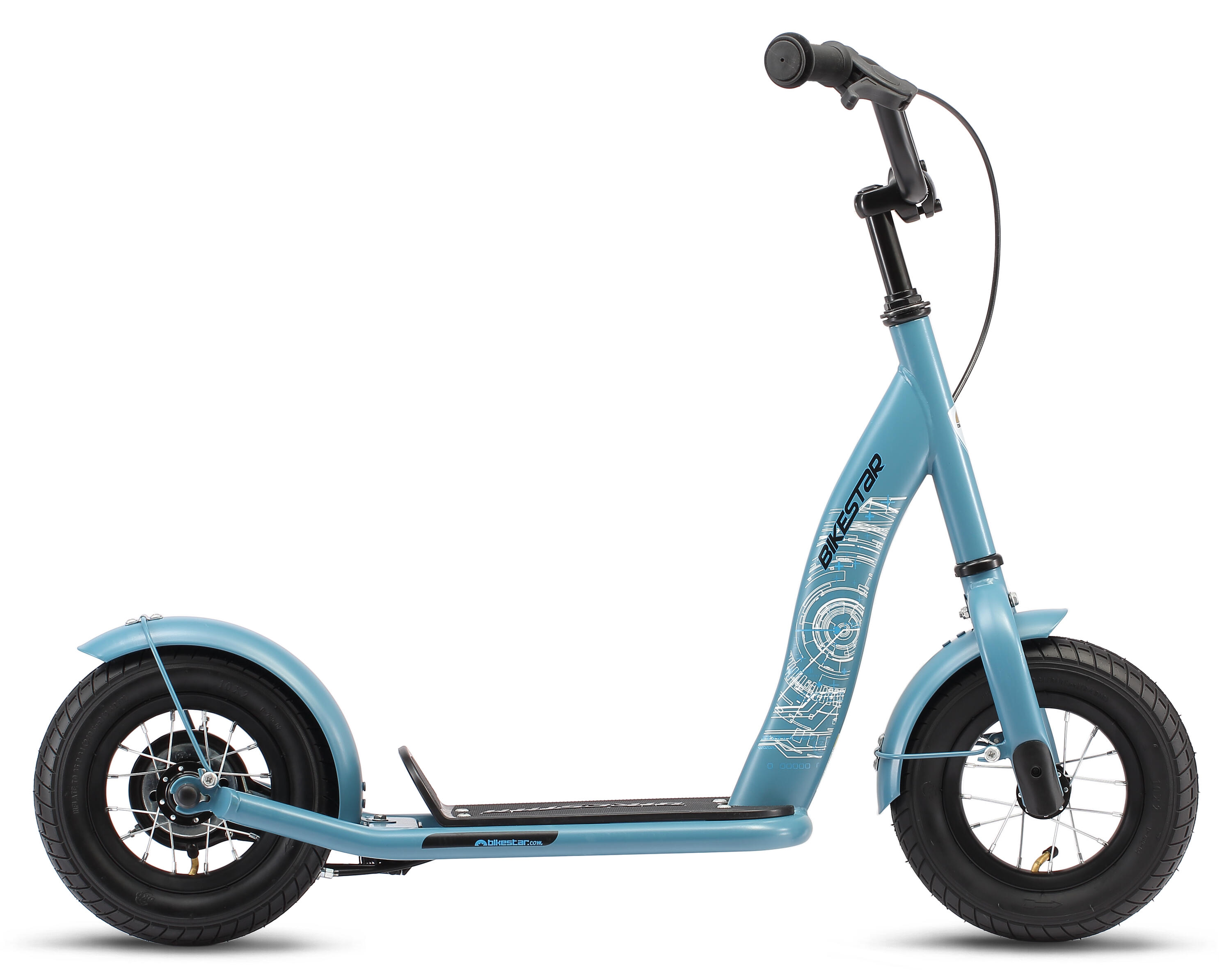 Monopattino con granruote 10", per bambini 5 anni, pneumatici ad aria, Classic 2/7