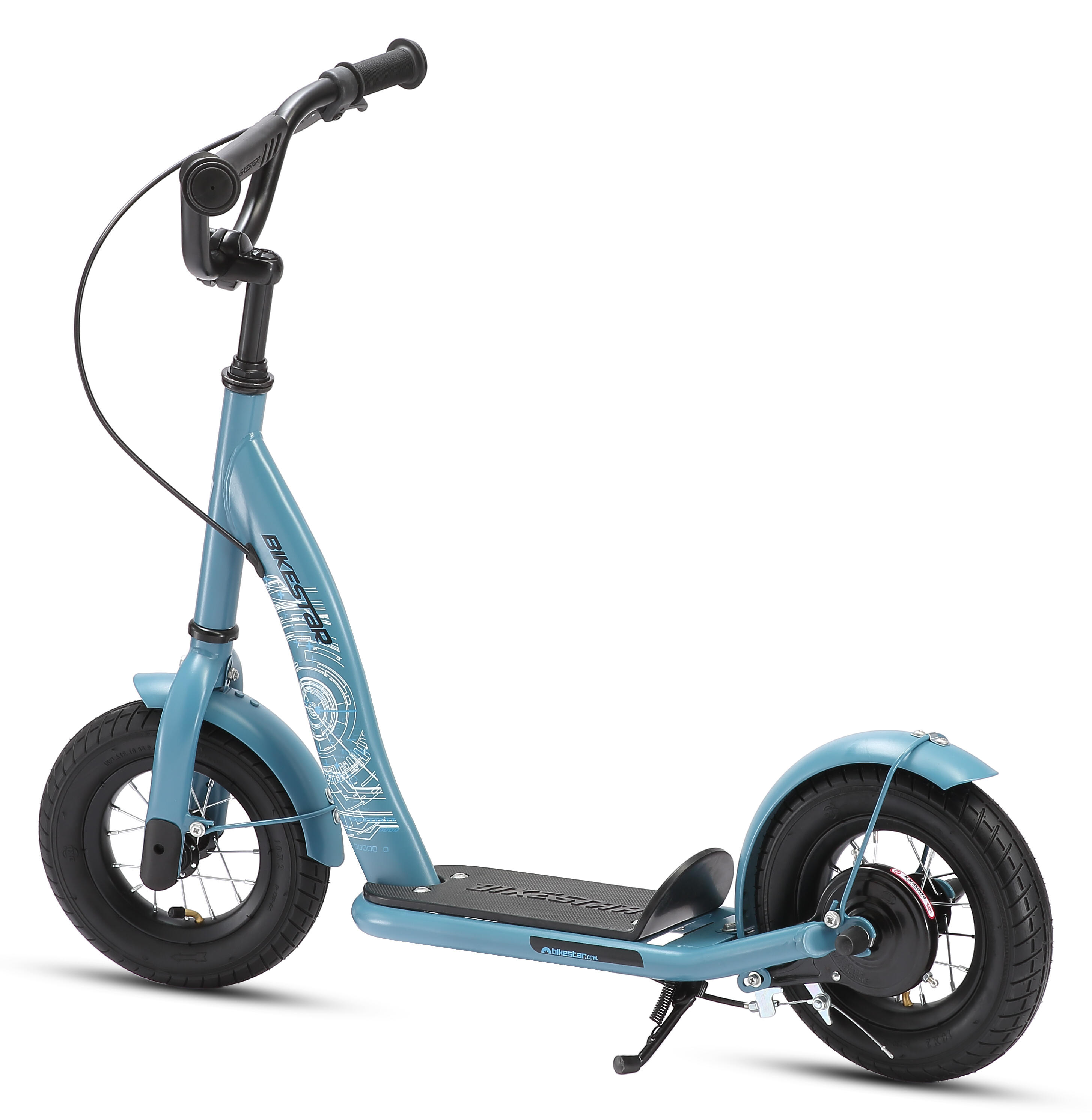 Monopattino con granruote 10", per bambini 5 anni, pneumatici ad aria, Classic 5/7