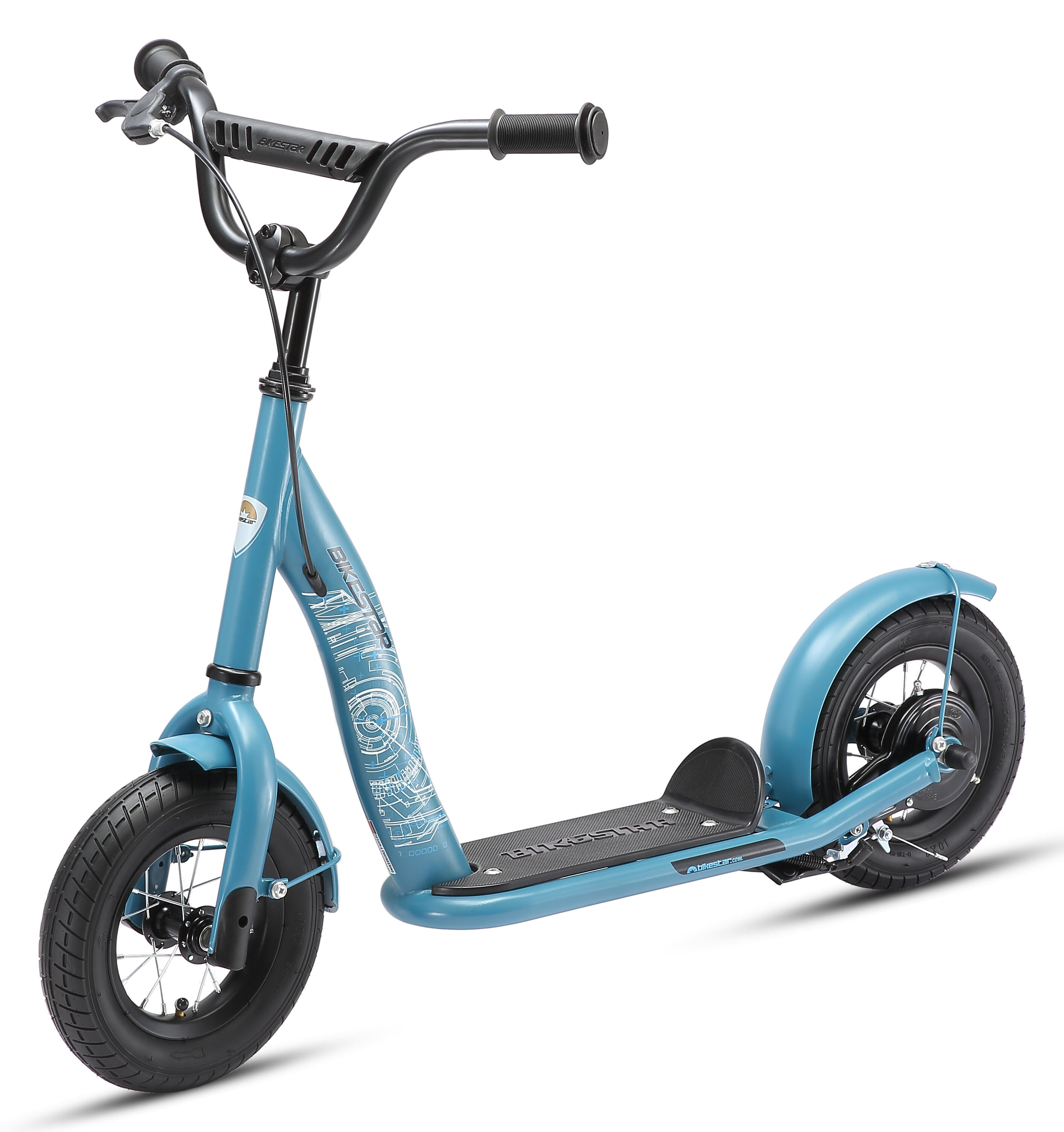 Monopattino con granruote 10", per bambini 5 anni, pneumatici ad aria, Classic 4/7