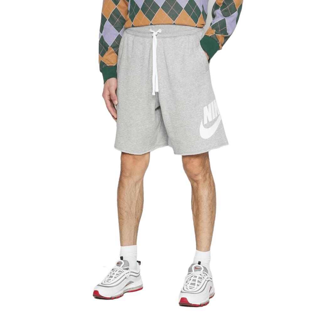 NIKE M NK Club Alumni HBR FT Short Pantaloni Sportivi Uomo Dk Grey Heather M 4/7