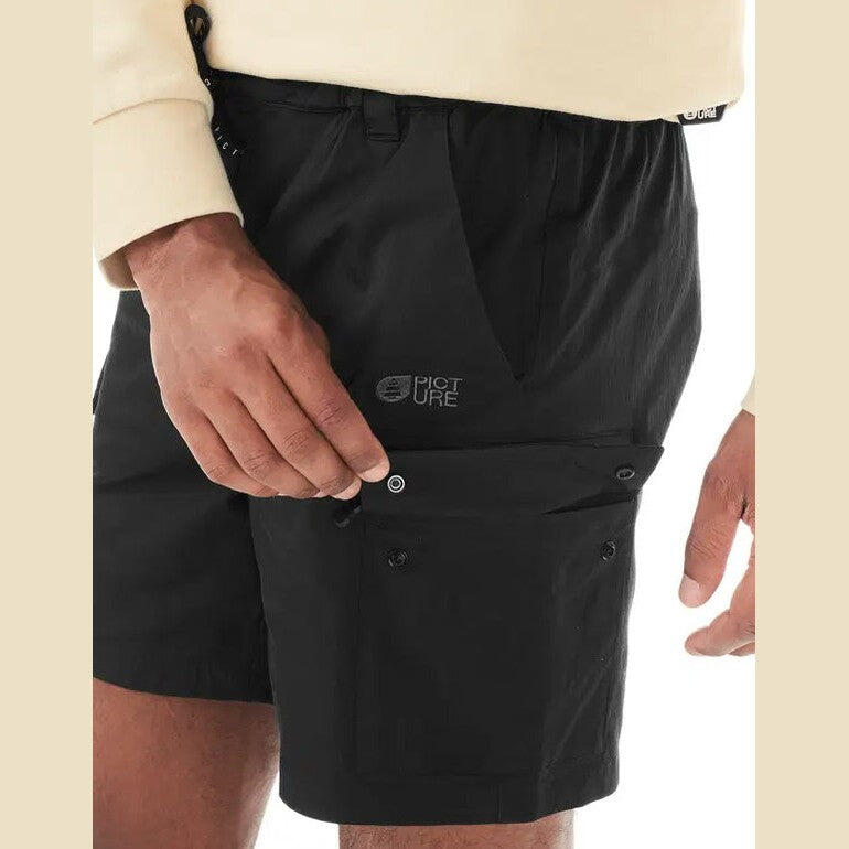Pantalones cortos Picture Alpho negros 7/7