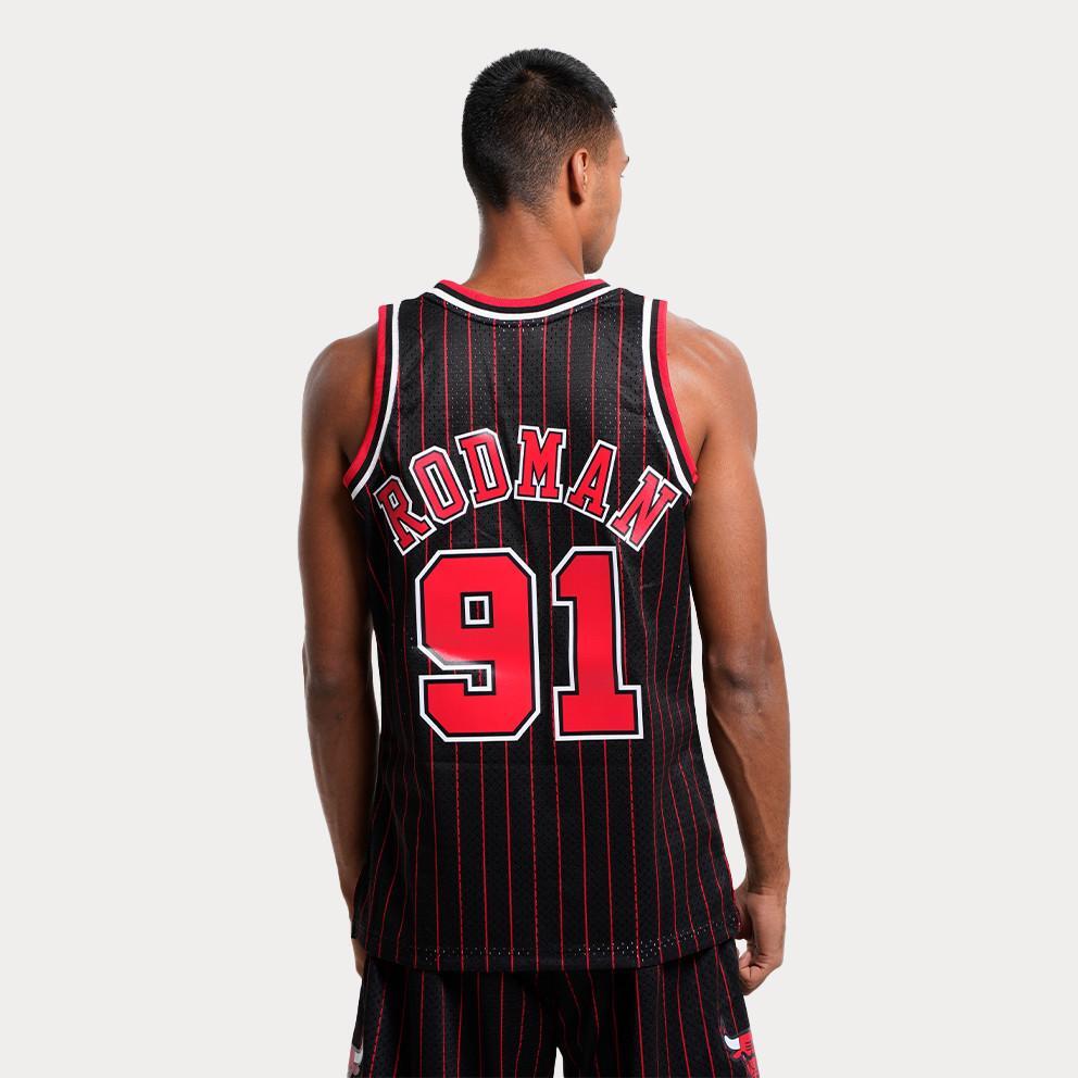 Basketbalshirt Mitchell & ness model SMJYGS18152-CBUBLCK97DRD voor mannen 7/7