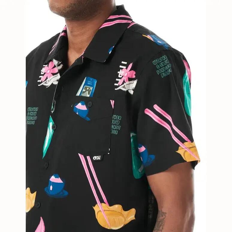 Chemise Picture Mataikona imprimé Japon Multicolore 7/7