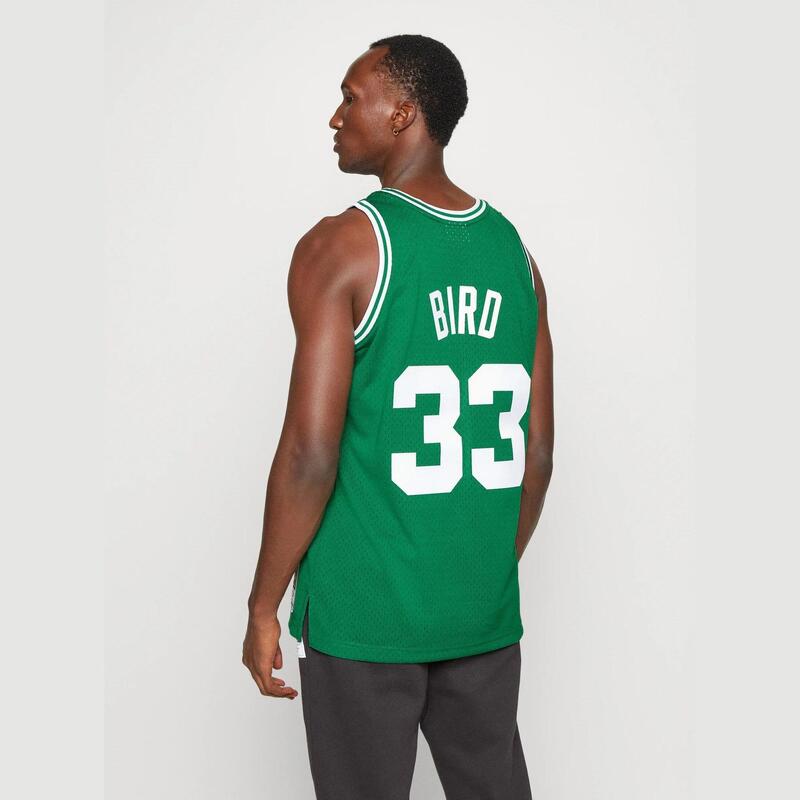 Maiou Mitchell & Ness Swingman Jersey Boston Celtics '85 Bird verde kelly
