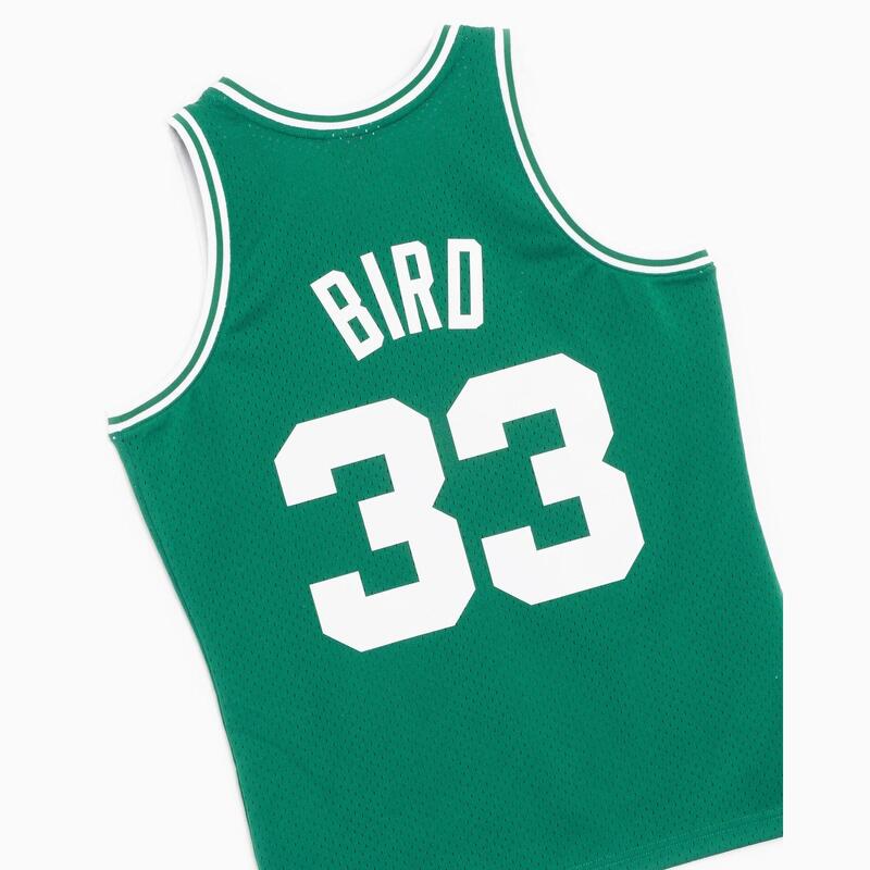 Maiou Mitchell & Ness Swingman Jersey Boston Celtics '85 Bird verde kelly