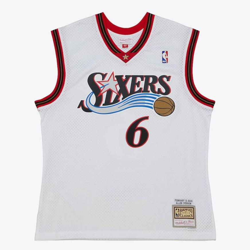 Tank Top Mitchell & Ness Swingman Jersey Phila 76ERS 2000 Iverson White 6/7