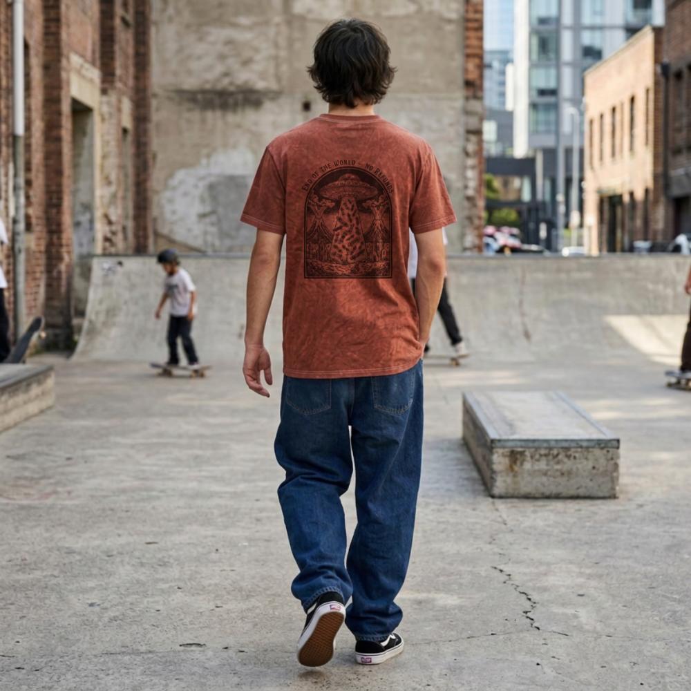 Camiseta Ghettoblaster Alien Ramp plateada 4/7