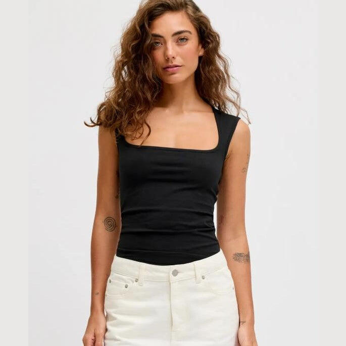 Top JJXX Sabella negro 4/7