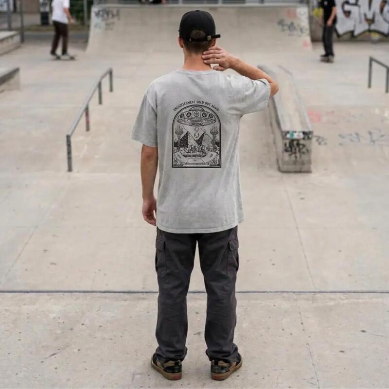 Tricou Ghettoblaster Alien Ramp argintiu