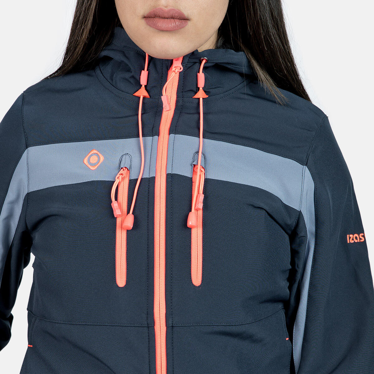 Wanderjacke Frau Izas Inatye 3/5